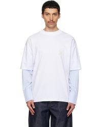 Egonlab - Sculpted Cotton Shirt T-Shirt - Lyst