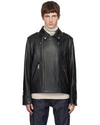 A.P.C. - Jw Anderson Edition Leather Jacket - Lyst