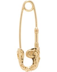 Emanuele Bicocchi - ゴールド Large Arabesque Pin シングルピアス - Lyst