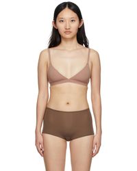 Skims - Soutien-gorge triangle brun clair - fits everybody - Lyst