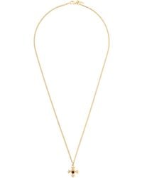 Emanuele Bicocchi - Crest & Crystal Necklace - Lyst