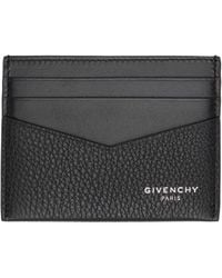 Givenchy - Grained Leather Card Holder - Lyst