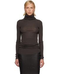 Rick Owens - Tower Ls Tube Turtleneck - Lyst