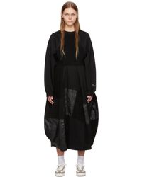 Adererror - Black Patchwork Maxi Dress - Lyst