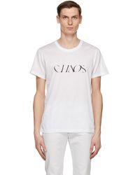 Johnlawrencesullivan 'chaos' T-shirt - White