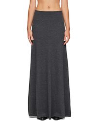 Balenciaga - Wool Maxi Skirt - Lyst