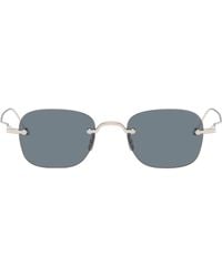 Thom Browne - Rectangular Rimless Sunglasses - Lyst