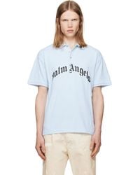 Palm Angels - Curved Logo Polo - Lyst