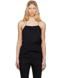 Ann Demeulemeester - Heda Open Back Top - Lyst
