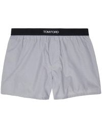 Tom Ford - Gray Vented Boxers - Lyst