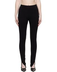 TOTEME - Zip Leggings - Lyst