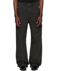 Fear Of God - Washed Canvas Utility Jeans - Lyst