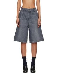 mfpen - Rivet Denim Shorts - Lyst
