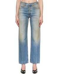 MM6 by Maison Margiela - Straight-leg Jeans - Lyst