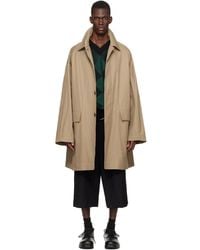 Dries Van Noten - Loose Cotton Mac Coat - Lyst