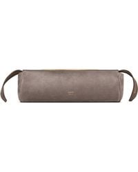 KHAITE - Calf Suede Donna Evening Clutch - Lyst