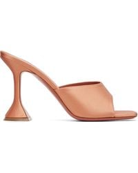 AMINA MUADDI - Lupita Slipper 95 Heeled Sandals - Lyst