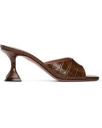 AMINA MUADDI - Lupita Slipper 70 Heeled Sandals - Lyst