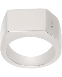 A.P.C. - Minimal Ring - Lyst