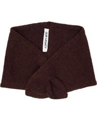Our Legacy - Burgundy Miniature Scarf - Lyst