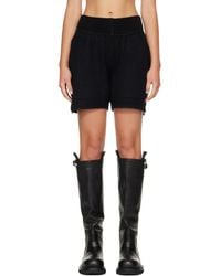 Rick Owens - Tower Cashmere Shorts - Lyst