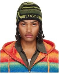 ANDERSSON BELL - Khaki Paint Beanie - Lyst