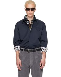 Bottega Veneta - Silk Cotton Twill Shirt - Lyst