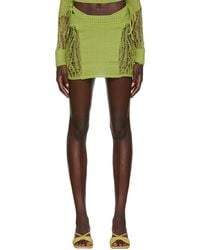 GUIZIO - Ssense Exclusive Miniskirt - Lyst