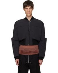 Rick Owens - Concordians Girdered Down Bomber Jacket - Lyst