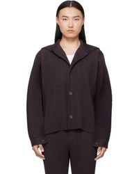 Homme Plissé Issey Miyake - Linen Like Jacket - Lyst