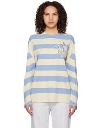 Stella McCartney - Off-white & Blue Bunny Long Sleeve T-shirt - Lyst
