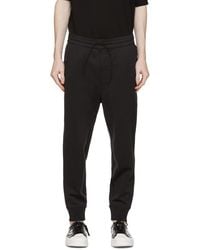 y3 cuffed jogging bottoms