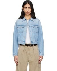 Citizens of Humanity - Charisse Shrunken Denim Jacket - Lyst