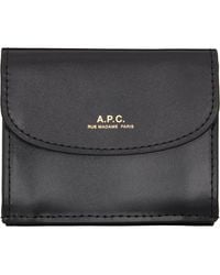 A.P.C. - Trifold Genève Wallet - Lyst