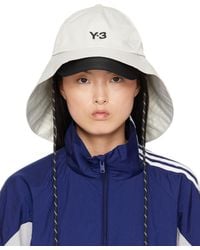 Y-3 - オフホワイト ストラップ ビーチハット - Lyst