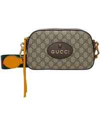 Gucci - Beige Neo Vintage gg Supreme Messenger Bag - Lyst