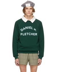 Daniel W. Fletcher College Logo Sweatshirt - Green