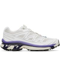 Salomon - Baskets Xt-6 Blanches - Lyst