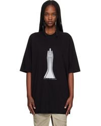 Rick Owens - Temple Jumbo S/S T-Shirt - Lyst