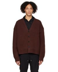 Homme Vêtements Pulls et maille Cardigans Cardigan en laine à cadenas Laines Givenchy pour homme en coloris Noir 