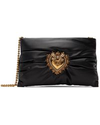 Dolce & Gabbana - Petit sac devotion noir - Lyst