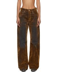 Acne Studios - 2021 Flocked Denim Jeans - Lyst