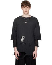 Ann Demeulemeester - Dieter High Comfort Fit T-Shirt - Lyst