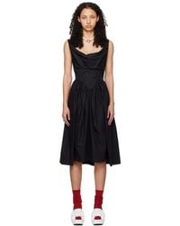 Vivienne Westwood - Black Sunday Midi Dress - Lyst