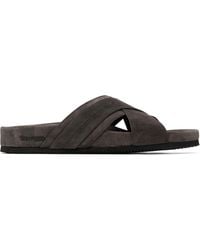Tom Ford - Suede Wicklow Slides - Lyst