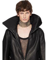 Rick Owens Cerberus Chainlink Choker for Men | Lyst