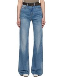 Ami Paris - Cotton Flare Fit Jeans - Lyst
