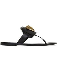 versace palazzo thong sandals
