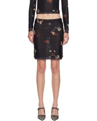 Eckhaus Latta - Duet Miniskirt - Lyst