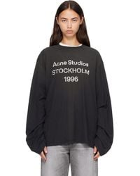 Acne Studios - Sprayed '1996' Logo T-Shirt - Lyst